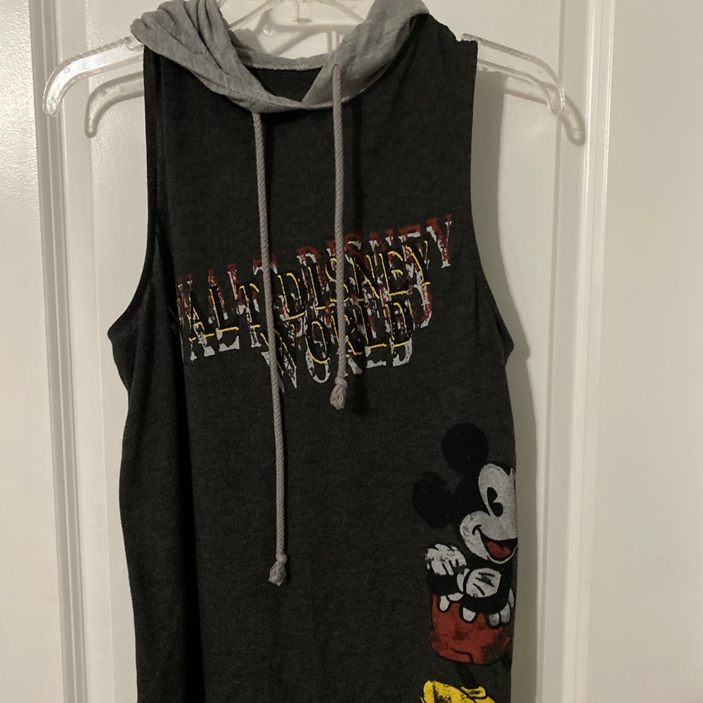 Disney Sleeveless Hoodie, Sz S